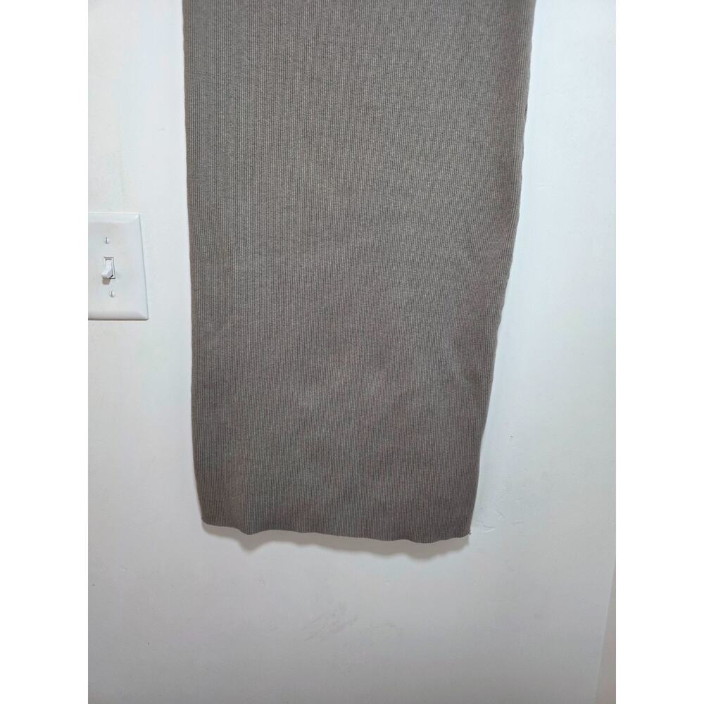 James Perse Cotton Stretch Ribbed Knit Midi Skirt Size 3 (L) - Picture 4 of 9
